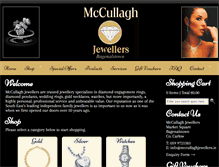 Tablet Screenshot of mccullaghjewellers.ie